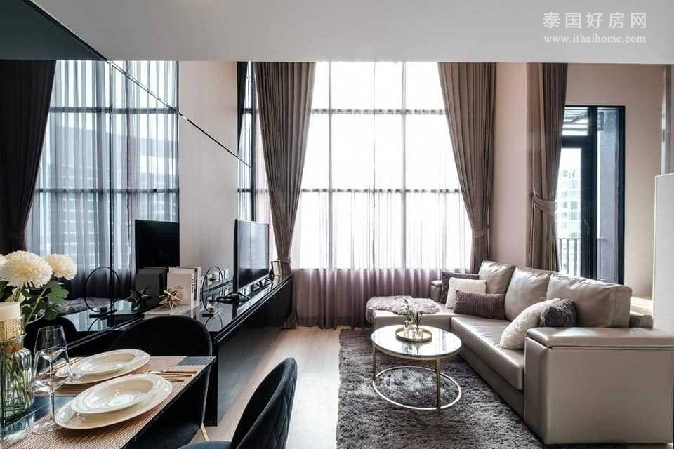 【推荐】Knightsbridge Prime Sathorn 公寓出租 1卧37平米 28,000泰铢/月