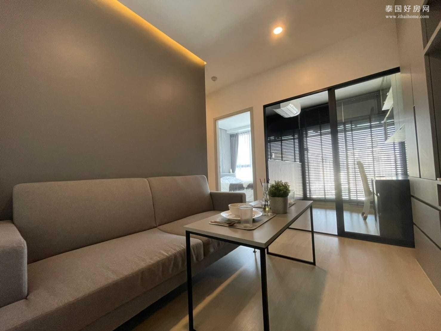 Knightsbridge Prime Sathorn 公寓出租 1卧34平米 24,000泰铢/月