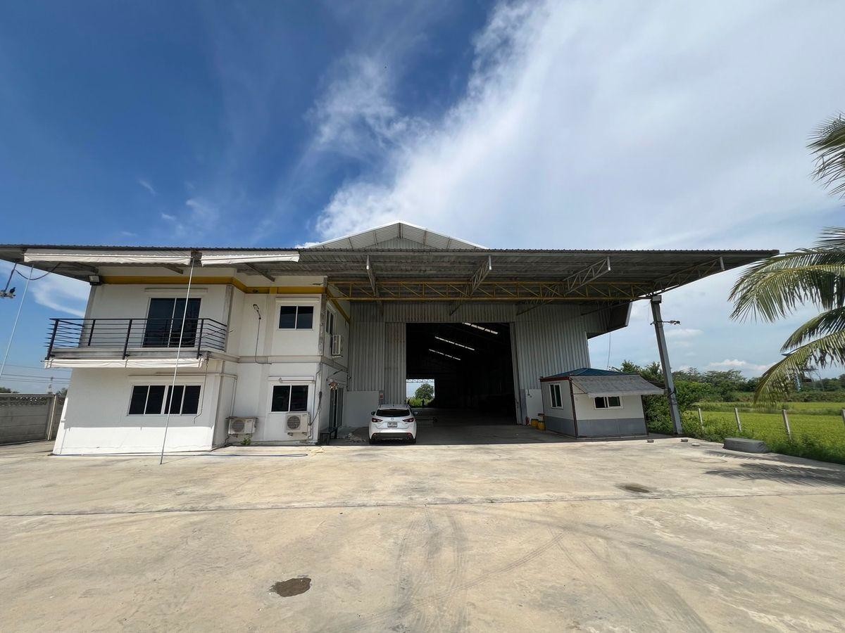 暖武里府 |【紫色区】Sai Noi县 全新工厂仓库出租/售 1,000平米 100,000泰铢/月（可申请工厂许可证），出售3500万泰铢