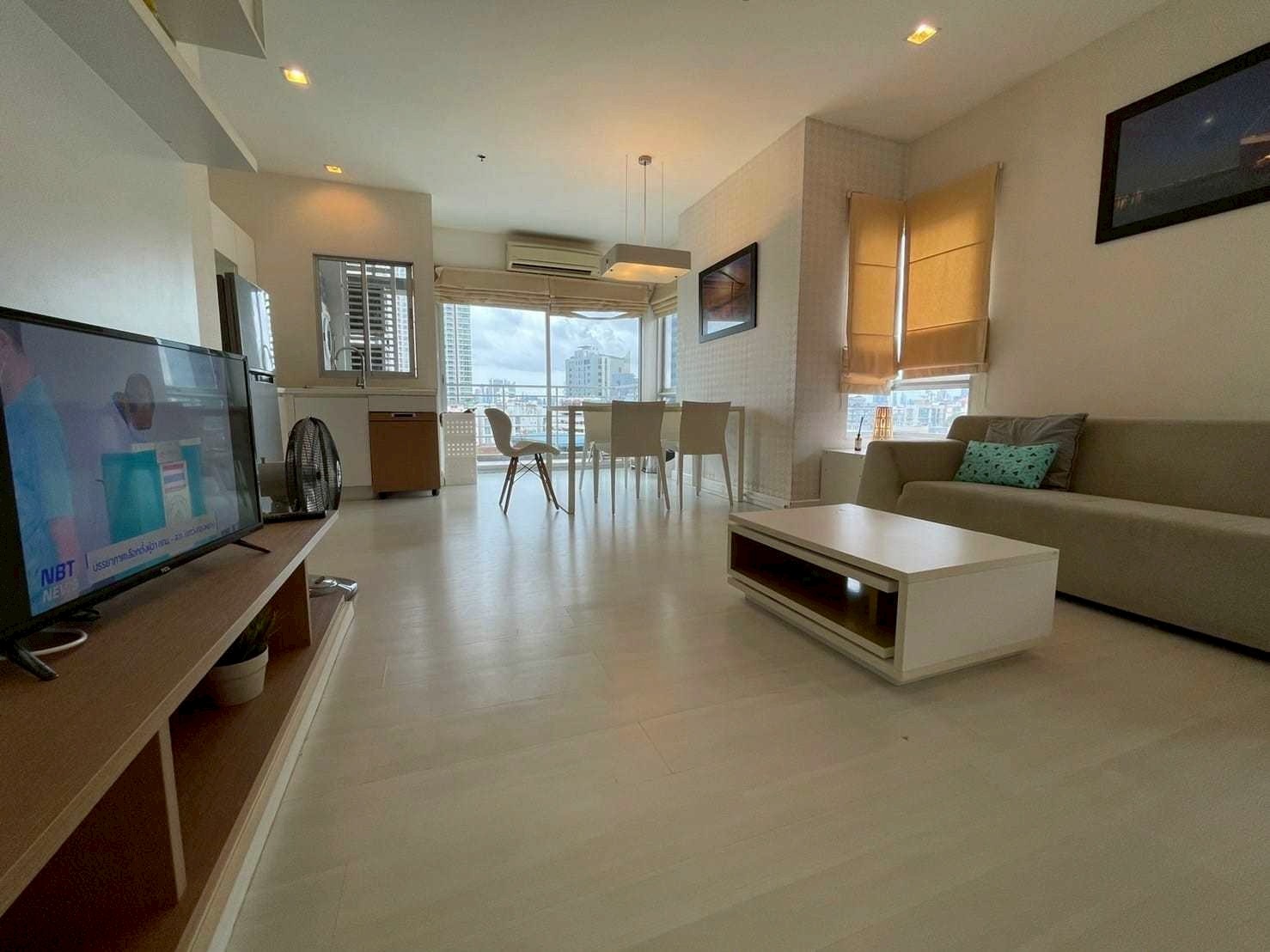 乍都节区 | THE ROOM RATCHADA – LADPRAO 公寓出租 2卧 62平米 22,000泰铢/月