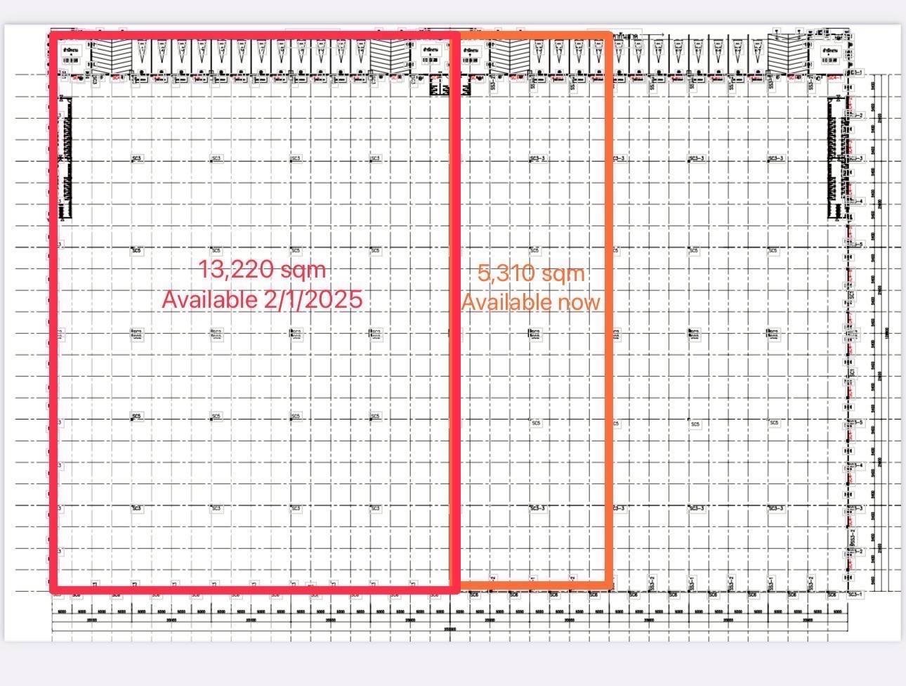 罗勇府 | 【保税区-紫色区】Plaeng Daeng District 工厂出租 13,000平米 月租190泰铢/平米