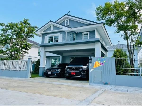 北榄府 | Villaggio Srinakarin-Bangna 独栋别墅出租/售 3卧 160平米 出租57,000泰铢（可养宠物），出售810万泰铢