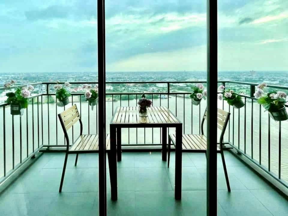 然那华区 | U Delight Residence Riverfront Rama 3 公寓出租/售 2卧 56平米 出租30,000泰铢/月，出售800万泰铢