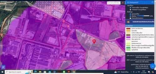 罗勇府 |【紫色区】Pluak Daeng，靠近Amata City 土地出售 37-1-55莱 570万泰铢/莱