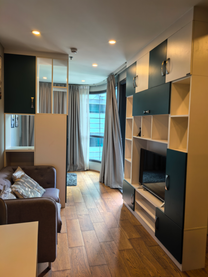 【中国业主/急售】拉差贴威区 | Q Chidlom-Phetchaburi 公寓出租/售 1卧 35平米 特价460万泰铢