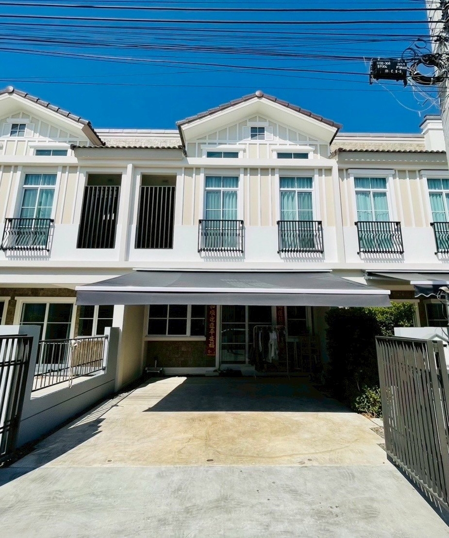 巴威区 | Indy 2 Bangna-Ramkhamhaeng 2 联排别墅出租 3卧 122平米 38,000泰铢/月（可养宠物）