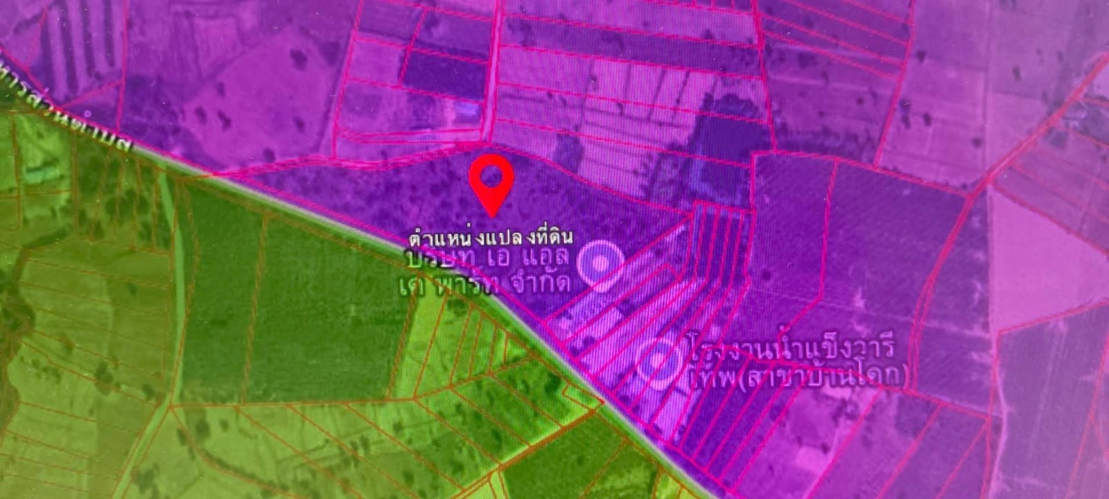 巴真府 |【紫色区】Kabin Buri县 土地出售 29-3-1莱 150万泰铢/莱