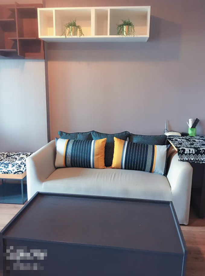 【中国业主/急售】曼甲必区 | U Delight @ Huamak Station 带租客的公寓出售 1卧 30.5平米 240万泰铢