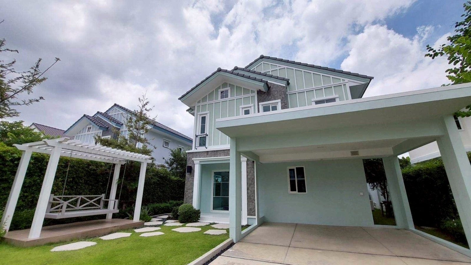 北榄府 | Villaggio 2 Srinakarin-Bangna 独栋别墅出租 4卧 270.8平米 80,000泰铢/月