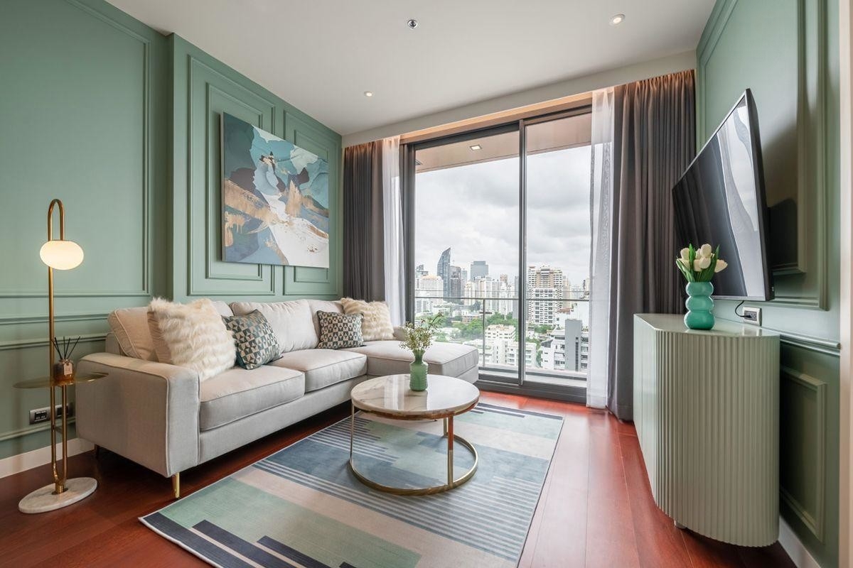 瓦他那区 | Khun by Yoo thonglor 公寓出租 2卧 82平米 120,000泰铢/月