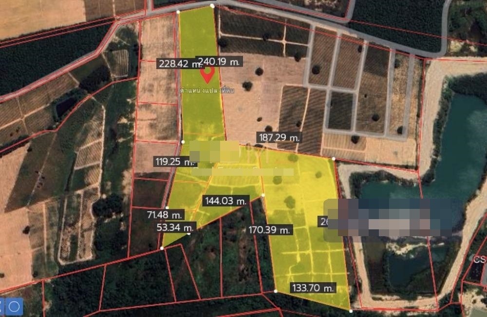 春武里府 |【紫色区】Bowin — Sriracha 工业用地出售 36莱 7560万泰铢