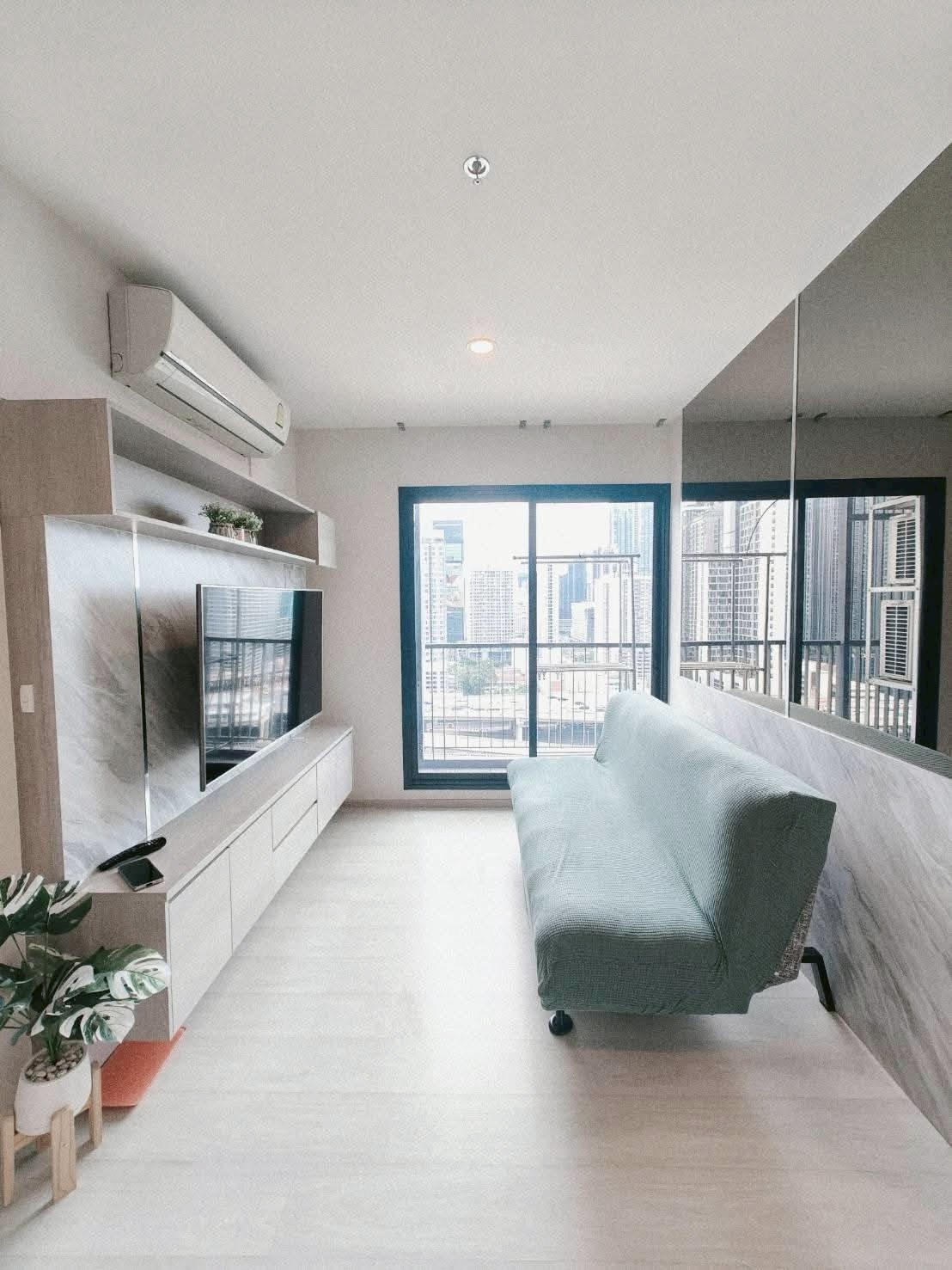 辉煌区 | Life Asoke 公寓出租 2卧 55平米 33,000泰铢/月