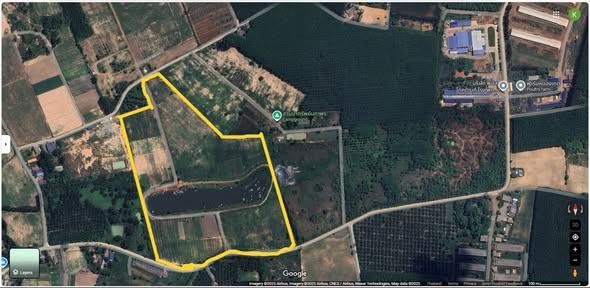 春武里府 |【黄色区】Bo Thong县 工厂用地出售 82莱 每莱120万泰铢