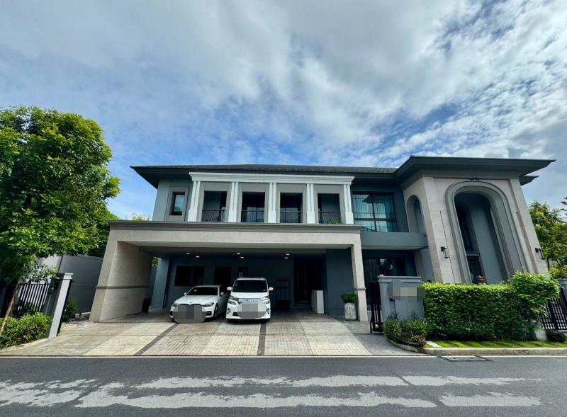 巴威区 | Grand Bangkok Boulevard Bangna-Onnut 独栋别墅出租/售 5卧 505平米 出租250,000泰铢/月，出售3800万泰铢