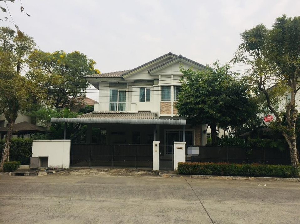 曼甲必区 | Manthana Rama 9 – Srinakarin 独栋别墅出租 3卧 264平米 55,000泰铢/月