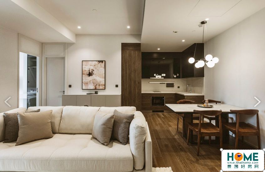 巴吞旺区 | Muniq Langsuan 公寓出租 2卧 78平米 120,000泰铢/月