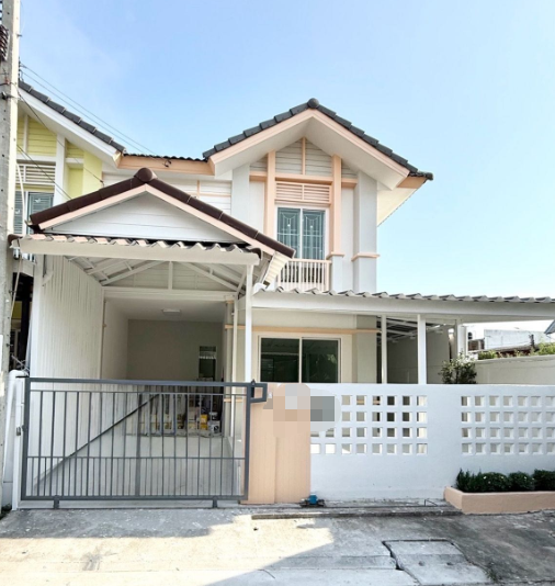 曼坤天/拉玛二 | Pruksa Ville 53 Phase 1 联排别墅出租 3卧 150平米 22,000泰铢/月