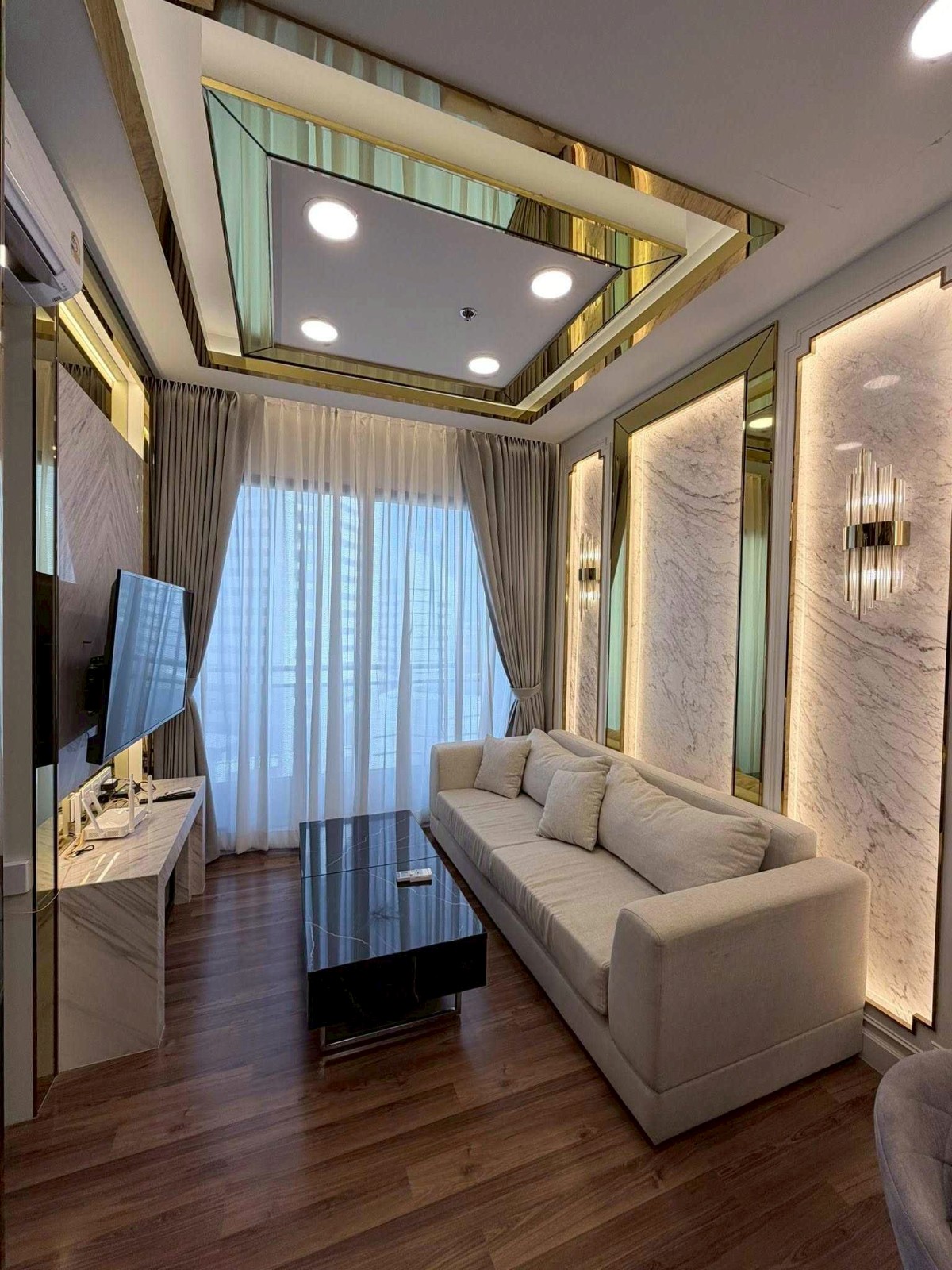 辉煌区 | Ivy Ampio Ratchada 公寓出租 1卧 44平米 34,000泰铢/月