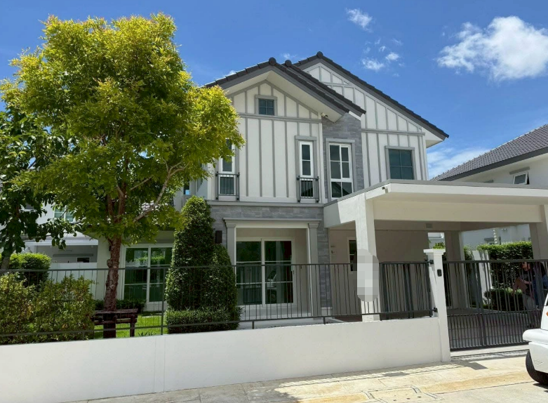 北榄府 | Villaggio 3 Srinakarin-Bangna 独栋别墅出租 4卧 165平米 85,000泰铢/月