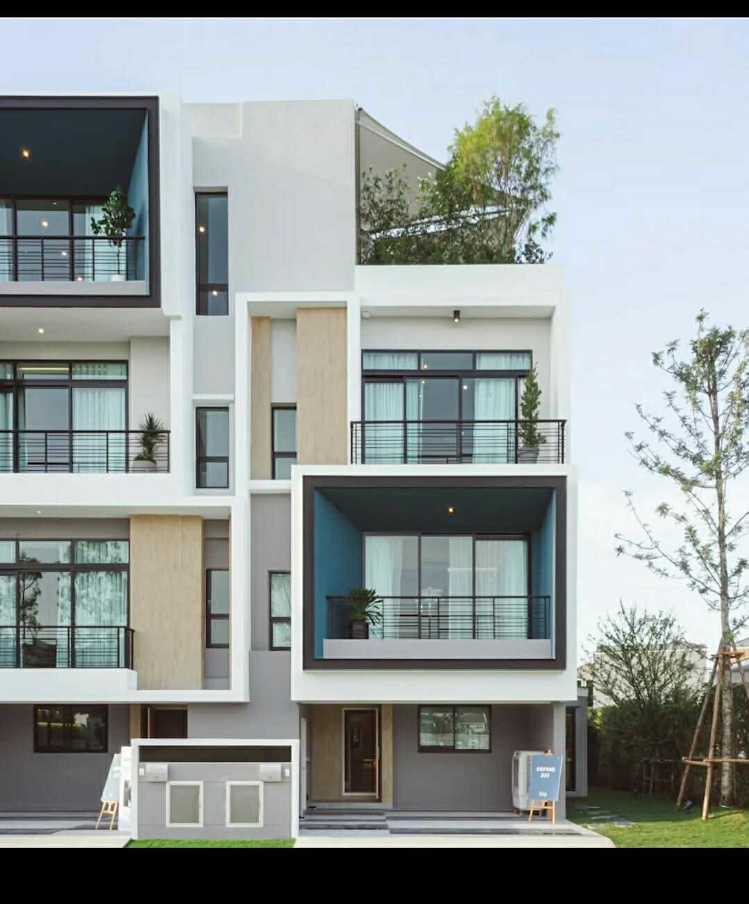 曼甲必区 | Nirvana DEFINE Krungthep Kreetha 联排别墅出租 3卧 203平米 80,000泰铢/月