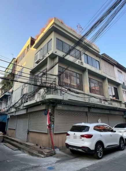 曼柯廉区 | Rama3 — Charoen Rat，Charoen Krung区域 商铺出租/售 4层 480平米 出租48,000泰铢/月，出售1390万泰铢