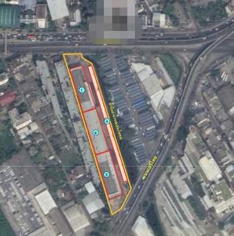 民武里区 | Minburi，Ram Intra—SeriThai路 仓库/展厅出租 1,992/2,033.70/4,062.60平米 起价250泰铢/月/平方米