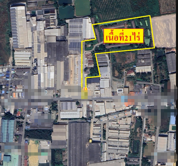 佛统府 |【粉色区】Sam Phran区域 土地出售 21莱 每莱500万泰铢