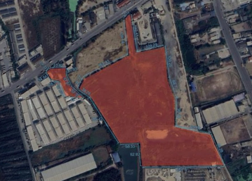 春武里府 | PanThong区域, Chonburi 空土地出售 57.27莱 550万泰铢/莱