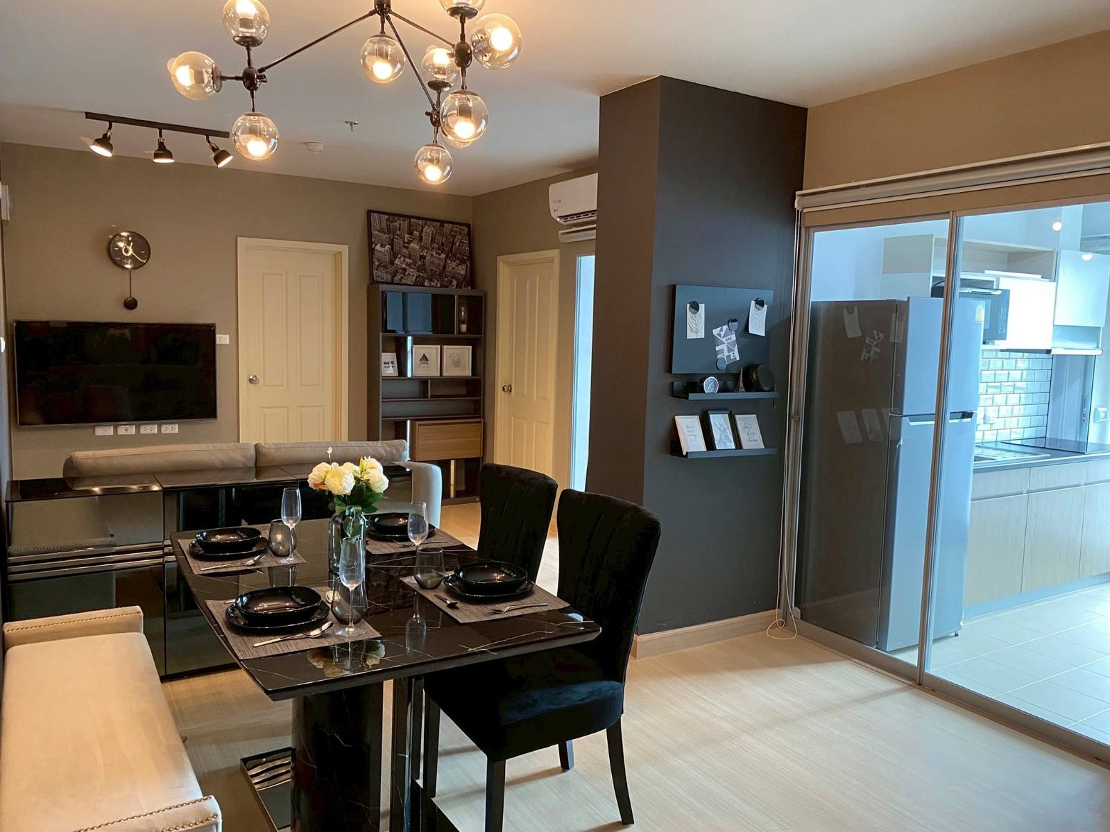 辉煌区 | supalai veranda rama9 公寓出租 2卧 75平米 39,000泰铢/月