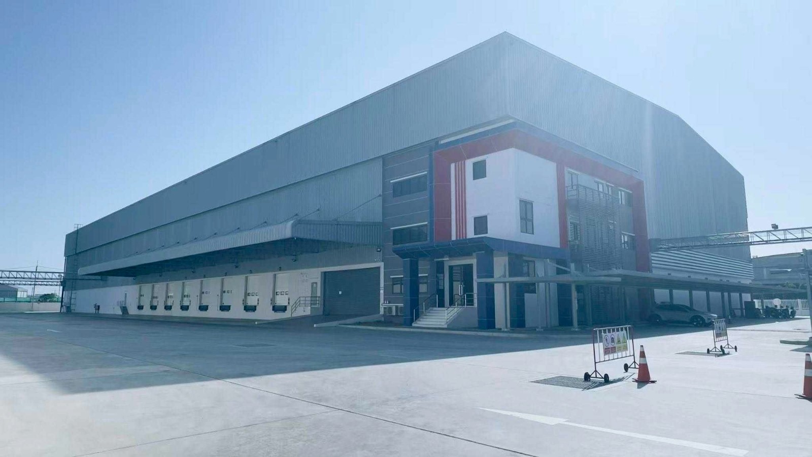 北柳府 |【黄色区-EEC】Bangpakong Km.34地段 仓库出租 6,000++平米 每平米150泰铢/月