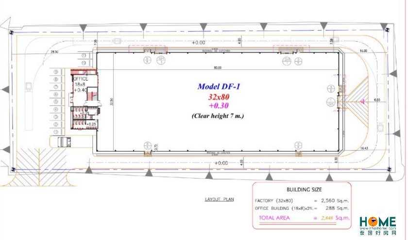 罗勇府 | Phana Nikhom, Nikhom Pattana区域 工厂出租 2,848平米 每平米210泰铢/月