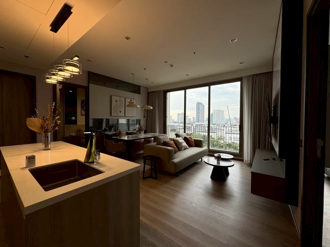 曼柯廉区 | Rhythm Charoenkrung Pavillion 公寓出租 3卧 136平米 130,000泰铢/月