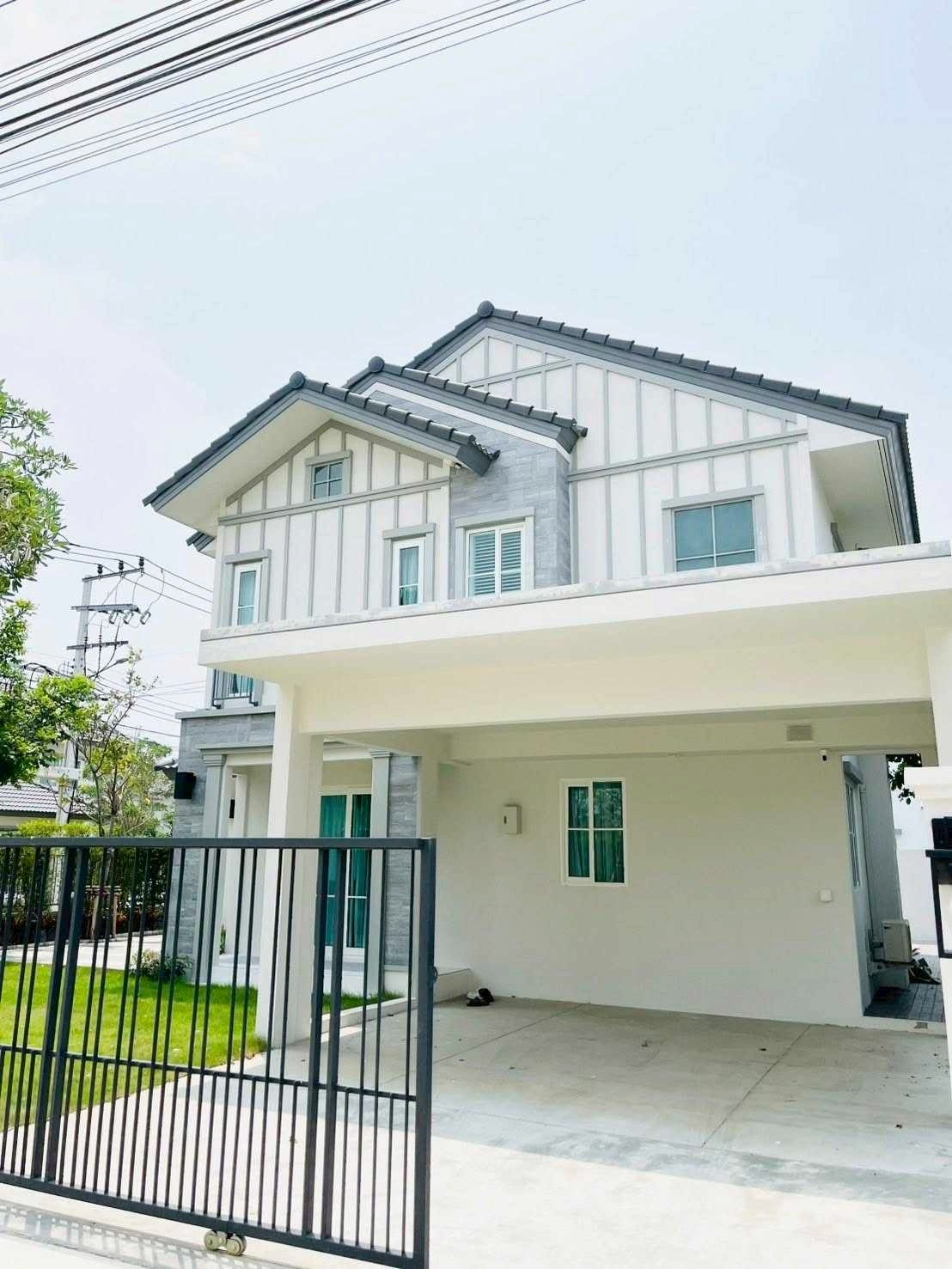 北榄府 | Villaggio 3 Srinakarin-Bangna 独栋别墅出租 4卧 175平米 85,000泰铢/月