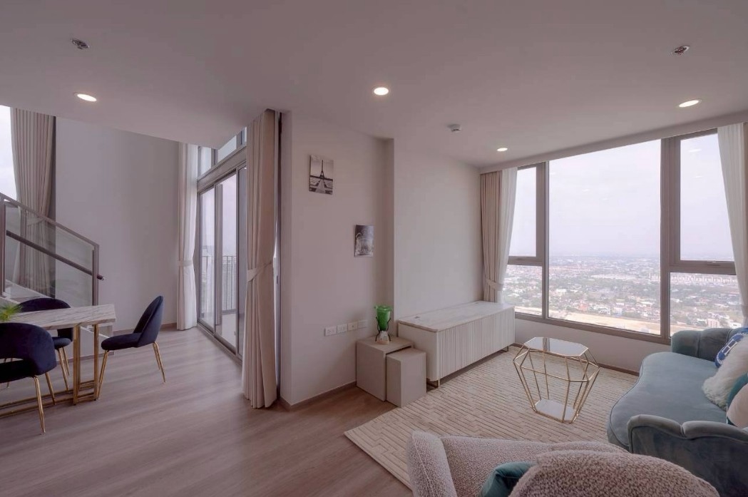 曼谷东区 Bangna | The Forestias Bangna公寓出租 Duplex 3卧3卫 132平方米 45层 租金95,000泰铢/月