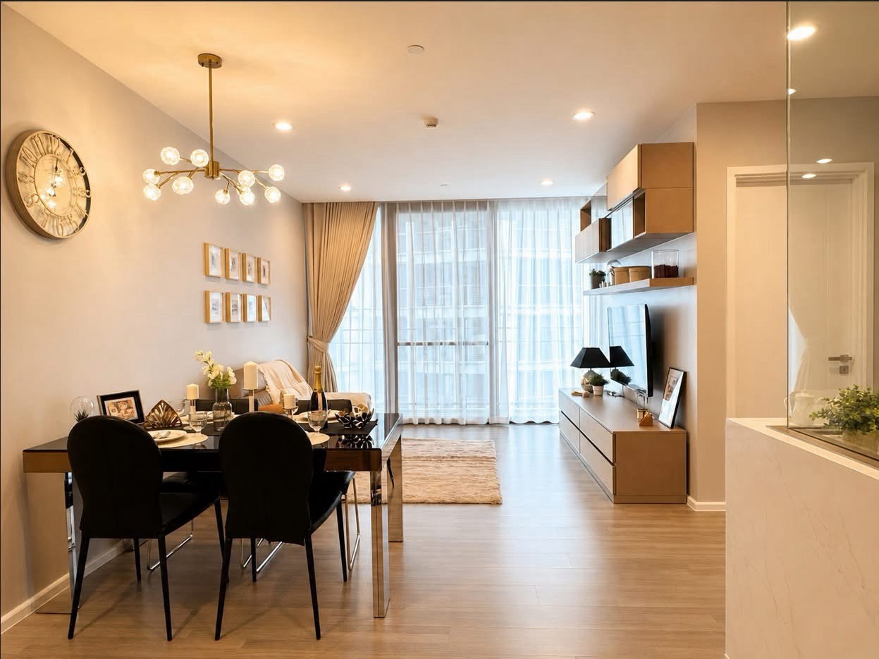 曼谷 瓦他那区| The Room Sukhumvit 69豪华公寓出租 80平方米 2卧2卫 租金50,000泰铢/月