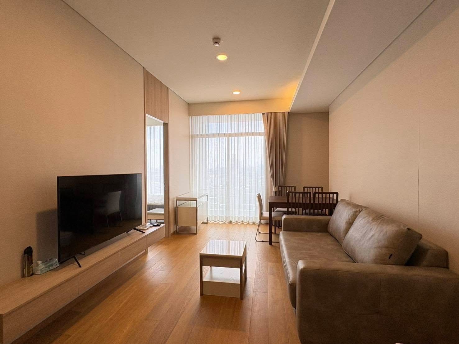 曼谷 空堤区 | Wyndham Garden Sukhumvit 42公寓出租 2卧1卫51.55平方米 21层 租金45,000泰铢/月