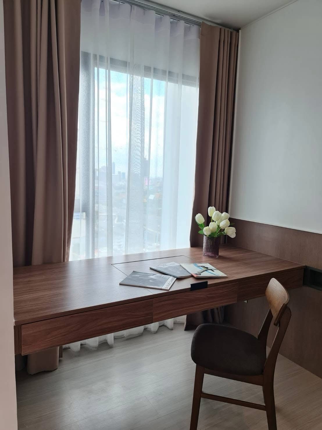 曼谷 汇权区 | Life Asoke–Rama 9公寓出租 1卧25.5平方米 租金17,000泰铢/月