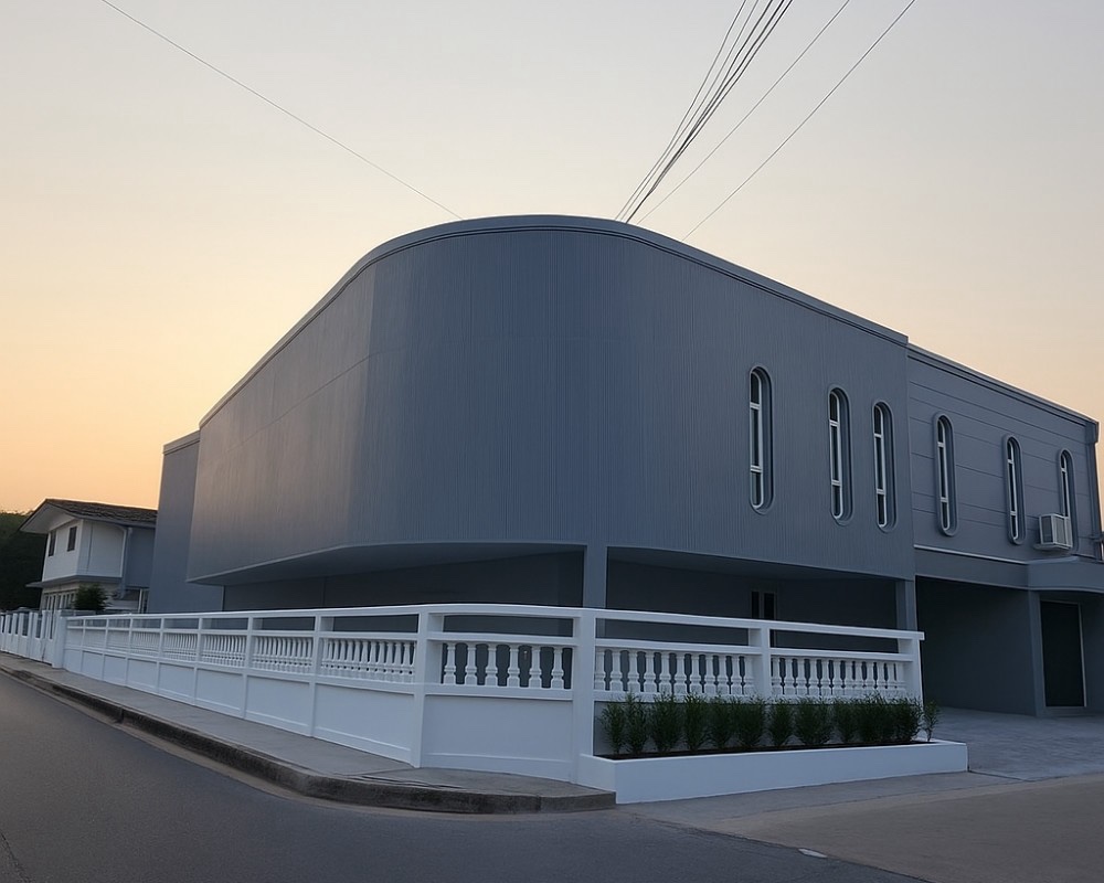曼谷 邦卡比区 | 拉玛甘亨118仓库+2层办公室出租 900平方米 租金250,000泰铢/月