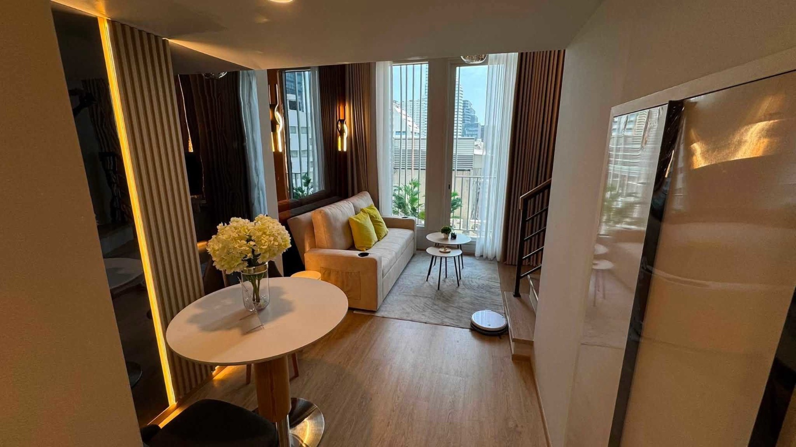 曼谷 巴吞旺区 | Culture Chula公寓出租 Duplex 1卧1卫38平方米 | 租金33,000泰铢/月
