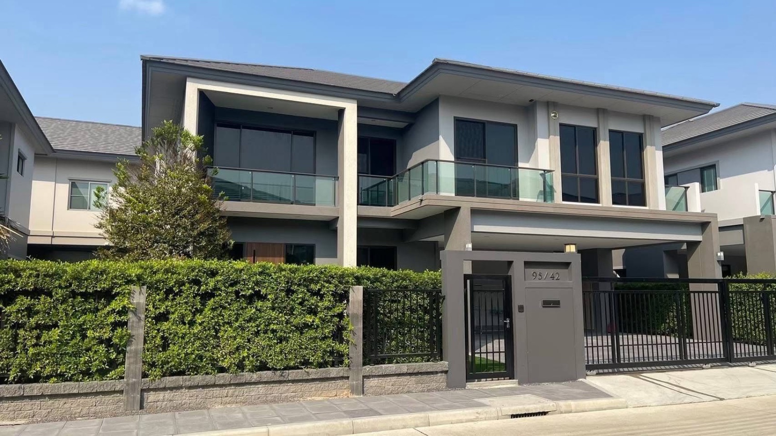 北榄府 邦披县 | The Palm Bangna–Wongwaen豪华独栋别墅出租 4卧4卫280平方米 租金80,000泰铢/月
