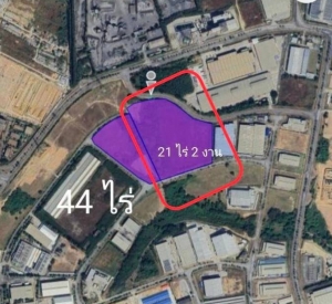 春武里府 |【紫色区-保税区】Sriracha县，WHA工业园里私人土地出售 21-2-55莱 1050万泰铢/莱