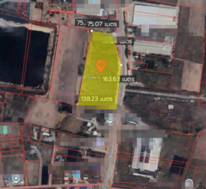 春武里府 |【黄色区】Ban Bueng — Map Pai区域 土地出售 20-1-71莱 整块价格126,650,500泰铢