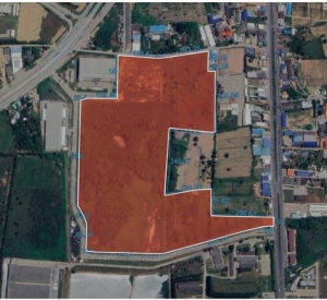春武里府 |【紫色区】Khao Khan Song区域，地段优越，适合仓储及小型工业用途出售 154.33莱 售价550万泰铢/莱