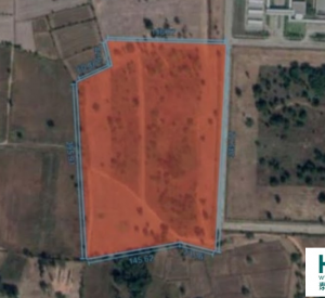 巴真府 |【紫色区、绿色】Kabin Buri县 空土地出售 47.45莱 220万泰铢/莱