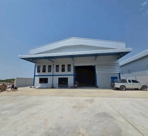 北榄府 |【黄色区】Bang Phli - Tamru地段 全新工厂/仓库出租 1,600平米 120,000泰铢/月（可申请工厂许可证）