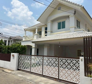 曼卿区 | Ram Intra — Prasert Manukit Rd.地段 独栋别墅出租/售 4卧 160平米 65,000泰铢/月，出售1150万泰铢