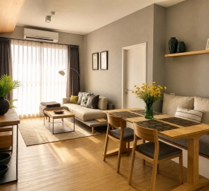 曼谷 巴吞旺区 | Triple Y Residence公寓出售/出租 2卧2卫68平方米 售价980万泰铢｜租金60,000泰铢/月