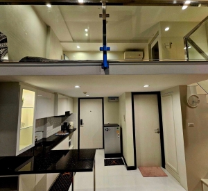 北榄府北榄县 | Thames Residence Sukhumvit 107复式公寓出售/出租 1卧40.37平方米 租金15,000泰铢/月 售价3,190,000泰铢